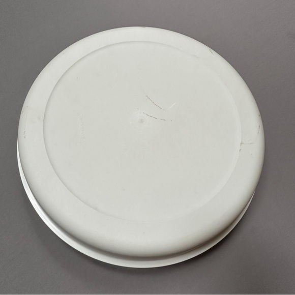 TUPPERWARE Vintage Serving Center Tray Off White Veggie 1665-3 - Picture 5 of 7